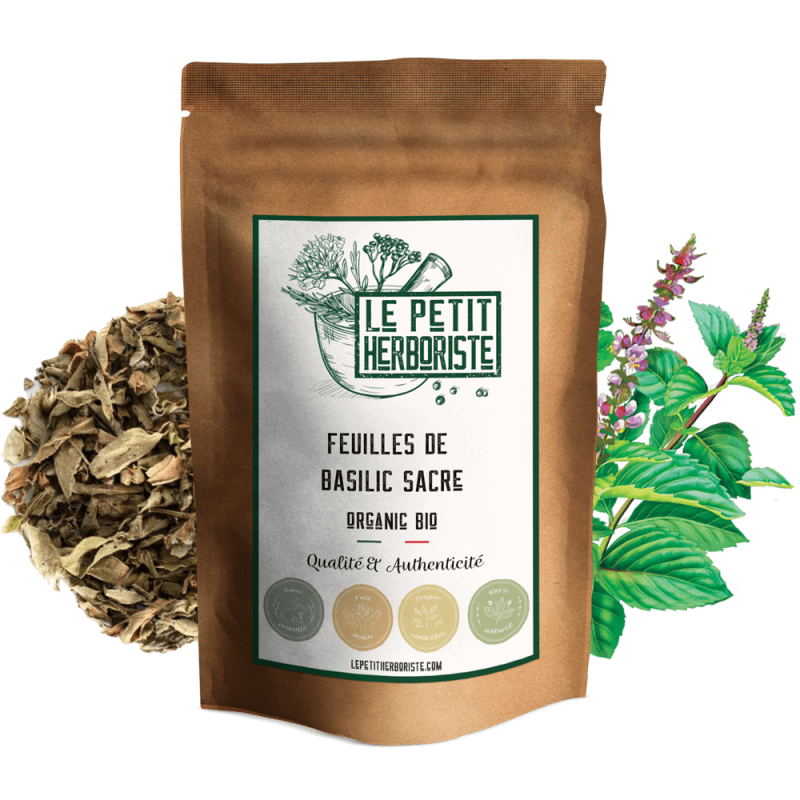 Feuilles de basilic sacré - Tulsi